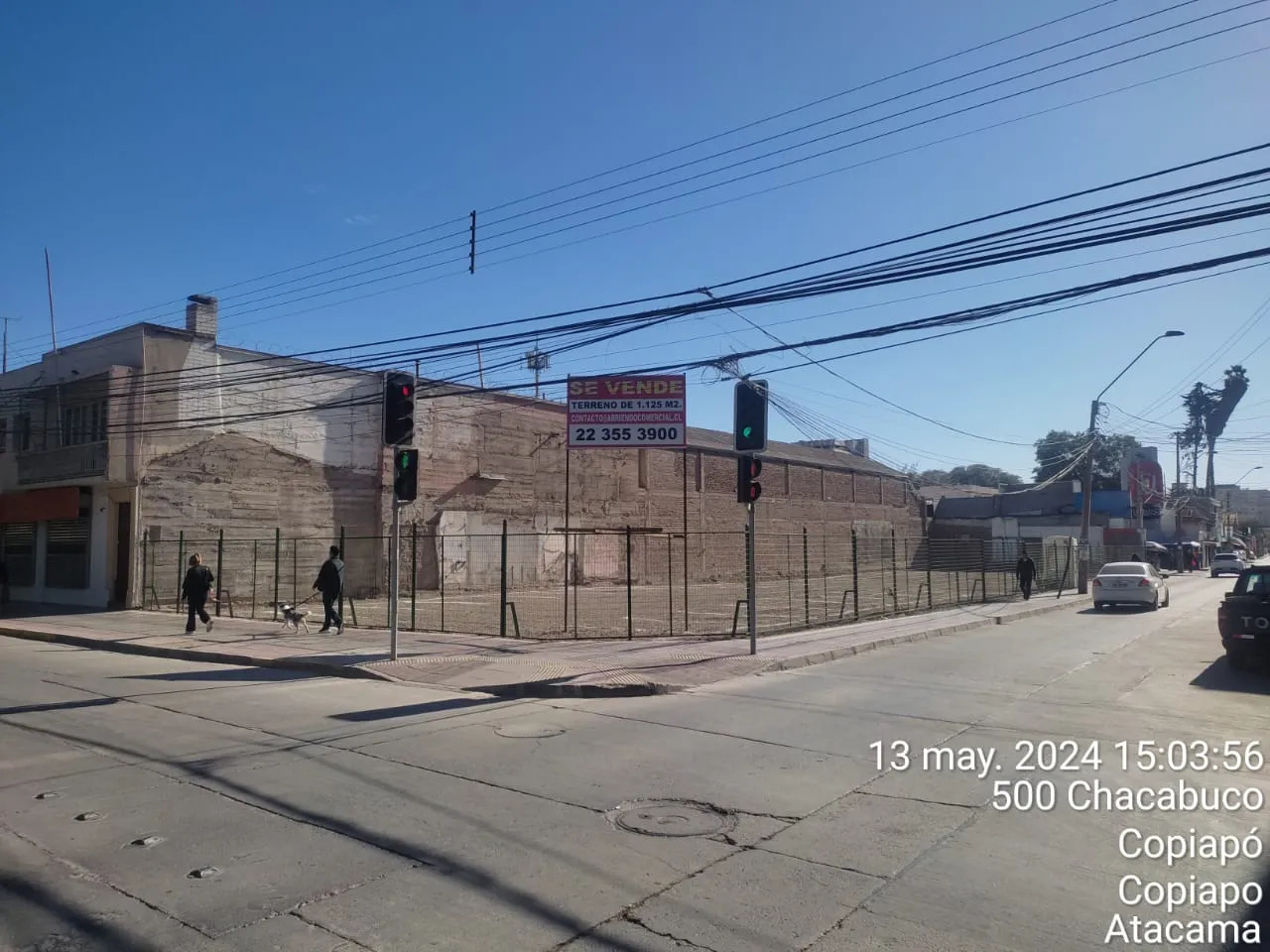 Terreno Esquina en pleno centro de Copiapó