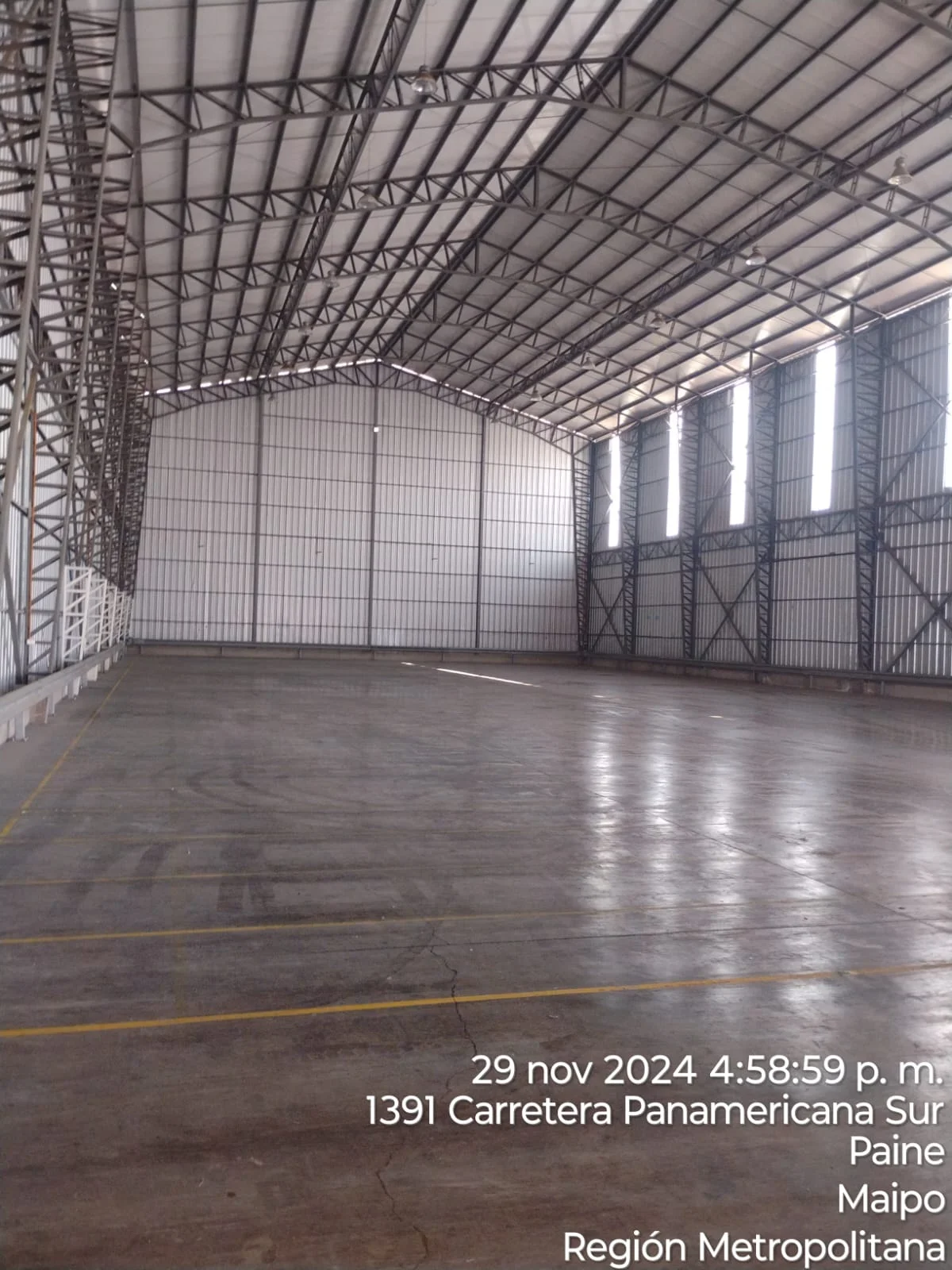 Gran Bodega Industrial en Paine